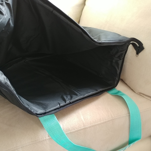 San-X Rilakkuma large tote bag - Black - Picture 2 of 6